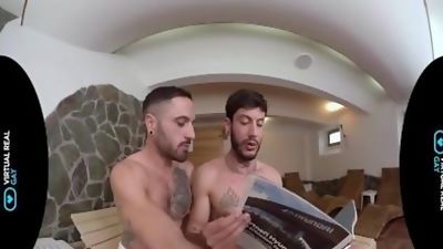 VirtualRealGay.com - A magical place 2, Ass, Big Cock, Brunette