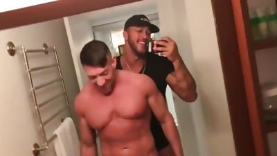Built, hung latin breeds, Big Cock, POV, Bareback, Jason Vario, Bruce Beckham