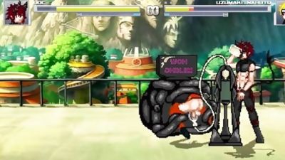 Mugen yaoi DDC vs Naruto, Blowjob, Fetish, Gay