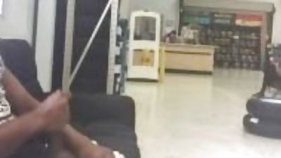 Duriel Hines - At Walmart Waiting on an Oil Change, Cumshot, Masturbating, Gay