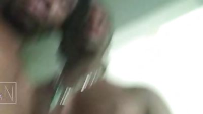 Hung black daddy barebacks African stud, Cumshot, Hairy, Daddies
