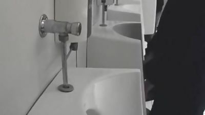Daddies Cruising the Restroom, Amateur, Glasses, Masturbating