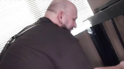 Bearded bear barebacks tight asshole, Anal, Cumshot, Fetish, Hairy and Raw