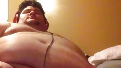Fat Guy Masturbates 1, Masturbating, Solo, Gay