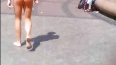 naked guy at street in broad daylight, Amateur, Fetish, Gay