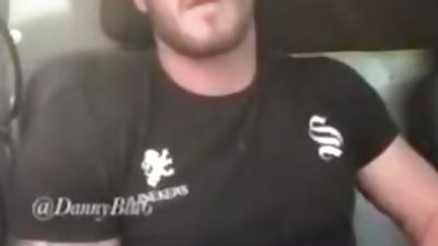 Jackoff in truck, Cumshot, Solo, Gay