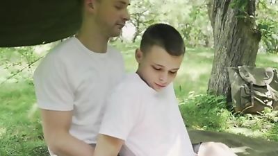 Cole and Austin Lock - Boys big and small - funsizeboys.com, Big Cock, Outdoor, Gay, Small Cock, Twinks