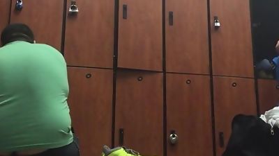 Handsome guy in locker room, Gay, Bears, Daddies, Locker Room