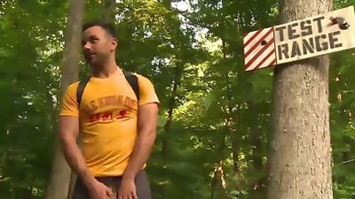 Helping them test their weapons, Anal, Blowjob, Outdoor, Gay, Joe Parker