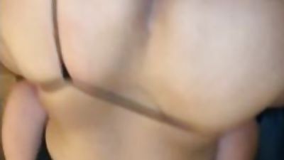 Big Ass Slut Gets Fucked Bareback by Rough Daddy Dick, Amateur, Big Cock, Bareback