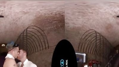 VirtualRealGay.com - The secret of the butt-ler II, Anal, Ass, Blowjob