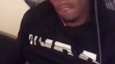 Young Black Teen Midnight Jerking, College, Handjob, Masturbating