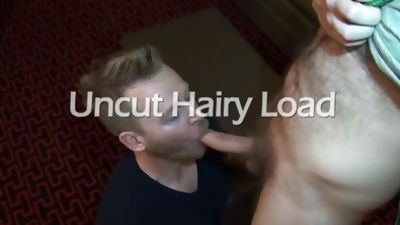 CumClub: Uncut Hairy Load (Anonymous), Amateur, Blowjob, Hairy