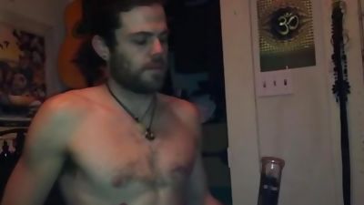 Bong rips and stroking dick, Big Cock, Fetish, Masturbating, Gay, Treasure Island Media