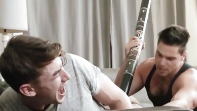 Men.com - Aspen and Jack Hunter - Didgeridoo Me in the ass, Anal, Hairy, Masturbating, Men, Jack Hunter