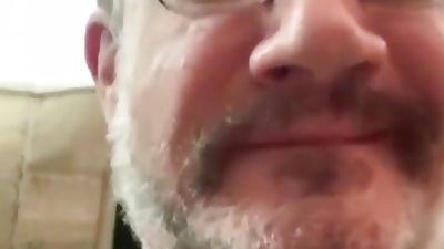 Daddy cums a lot, Masturbating, Gay, Bears