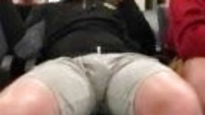 WONDER WHAT HES PACKING IN THEM SHORTS, Masturbating, Gay, Voyeur