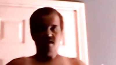 Amateur guy jacking off cock before getting a blowjob, Amateur, Black, Blowjob