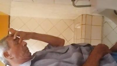 Grandpa Spy Toilet 22, Old And Young, Gay, Daddies, Spy