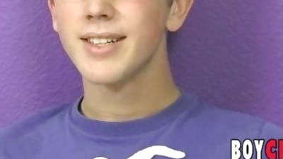 Nerdy homo is happy to relax and stroke his mighty dick, Big Cock, Casting, Glasses, Boy Crush