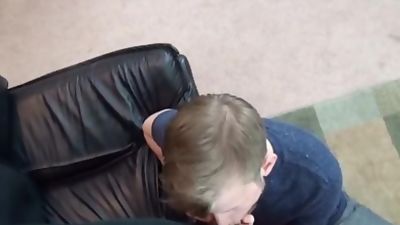 Cute Bearded Guy Swallows a Massive Seth Chase Cum Load, Cumshot, Facial, Hairy