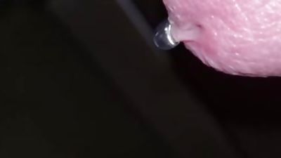 really cummy precum milking and finish, Amateur, Cumshot, Hairy, Gay