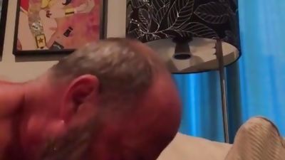 Daddy suck Grandpa, Amateur, Blowjob, Old And Young, Gay