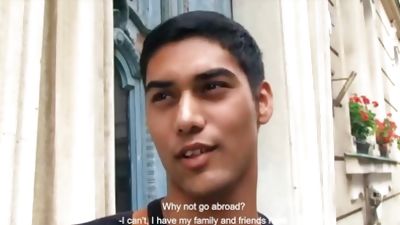 CZECH HUNTER 464 - Amateur st8 tourist talking into anal, Blowjob, Outdoor, Hunks, Czech Hunter