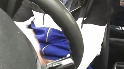 tommylads , wanking in the car, Masturbating, Gay, Car