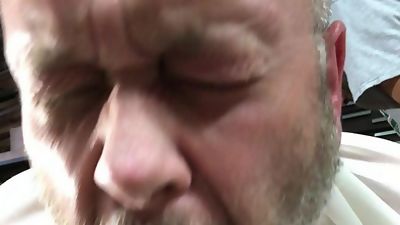 Spanked in Skirt and Purple Panties, Amateur, Outdoor, Crossdresser