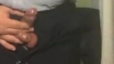 Chinese daddy jerks off, Amateur, Asian, Bears