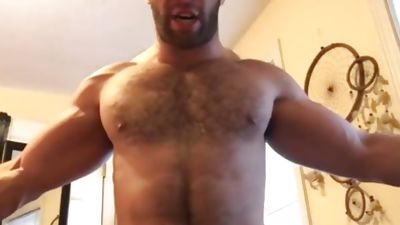 Hot Sweaty Hairy Muscle Alpha God Wrestling, Fetish, Hairy, POV