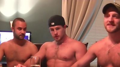 Otter Hungry Bottom DP, Blowjob, Handjob, Masturbating