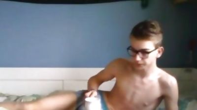 Cute Dutch Wanker Twink, Amateur, Big Cock, Masturbating