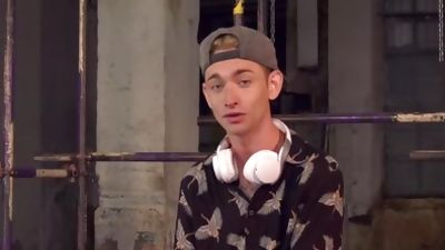 Skillful blowjob and handjob with restrained blond twink, Big Cock, Gay, Twinks, Boy Napped