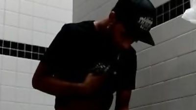 Loud public moaning stroker, Black, Cumshot, Gay