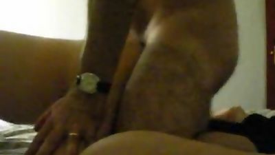 Hairy top dad fuck younger guy, Amateur, Anal, Hairy