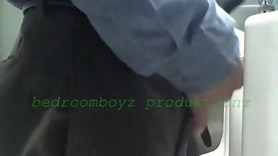 Daddies in toilet - spy, Gay, Daddies, Spy