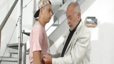 teen pounding old Daddy, Teen, Gay, Daddies, Old Man