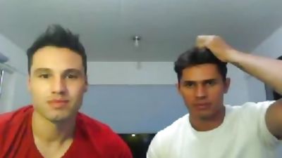 Amigos Na web camera - Cristian E Hugo, Amateur, Homemade, Webcam