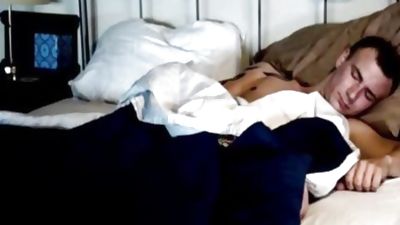 Sleeping Gunner Cums, Big Cock, Cumshot, Fetish