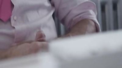 The Office, Part 1 – Teddy Torres fucks Damon Heart unprotected, Anal, Masturbating, Old And Young, Teddy Torres, Damon Heart