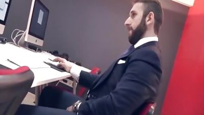 Office Buddies plowing, Anal, Muscle, Hunks