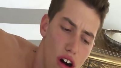 Three young boys, Big Cock, Blowjob, Handjob