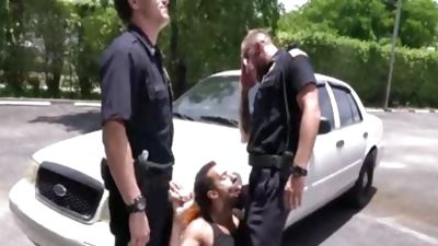 Criminal Perp acquires It Hard By Two lustful Cops Looking To dril Hard, Uniform, Police, Prison