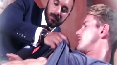 Muscle homosexuals butthole job And cum flow, Amateur, Anal, Cumshot