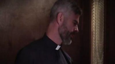engulfing Off A Priest In Confessional, Hardcore, Gay, Twinks