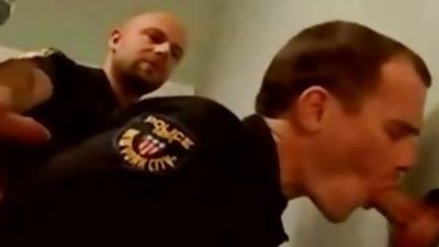 Police Officers nailing, Anal, Gloryhole, Uniform