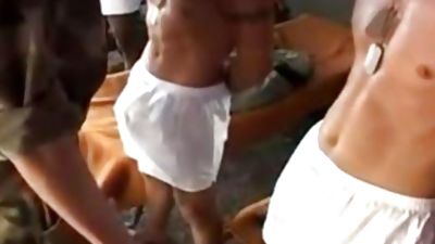 cheerful Veterans Day 2014, Big Cock, Outdoor, Uniform