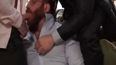 Dirk Caber, Dylan James, Riley Mitchel DP, Double Penetration, Dylan James, Dirk Caber, Riley Mitchel